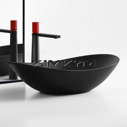 Nordic Keramik Gefäß Waschbecken Eitelkeit Schüssel Oval Badezimmer Tisch Waschbecken Toilette Balkon Kunst Becken Über Theke Sockel Waschbecken