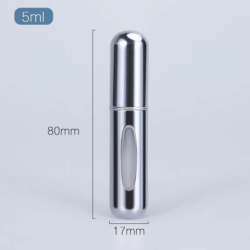 5/8ml Perfume Atomizer Portable Liquid Cosmetics Containers Traveling Mini Alcohol Perfume Refillable Bottles Empty Spray Bottle