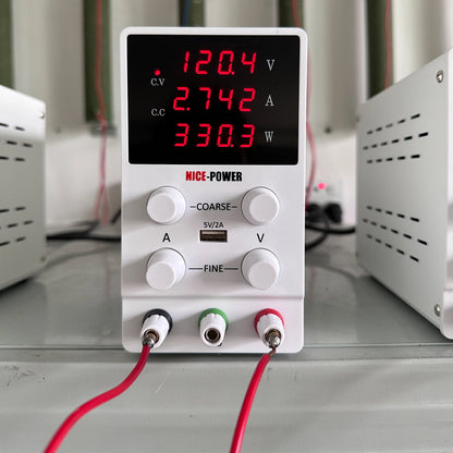 NICE-POWER DC Lab Power Supply 30V 60V 120V Adjustable Source For Phone Repair 24V 48V Switching Power Supply Battery Charging.