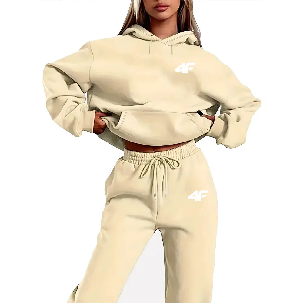 2025 4F Neue Ankunft Frühling Herbst 2 Stück Frauen Sets Zwei Stücke Sets Top Und Hosen Anzüge Outfits Kleidung