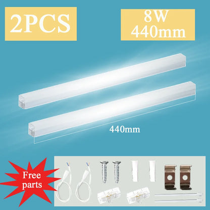 Led tube light 220v 110v T5 led Bracket Lamps For Home 8W10W 40cm Bar lights Industrial Commercial Light Fixture Kitchen Study.