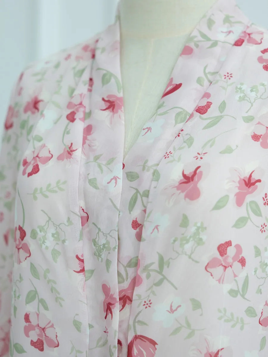 Muslim Women Dubai Abaya luxury Double layered chiffon Print Hijab Dress Kaftan Ramadan Robe Femme Islam african dresses Kebaya.