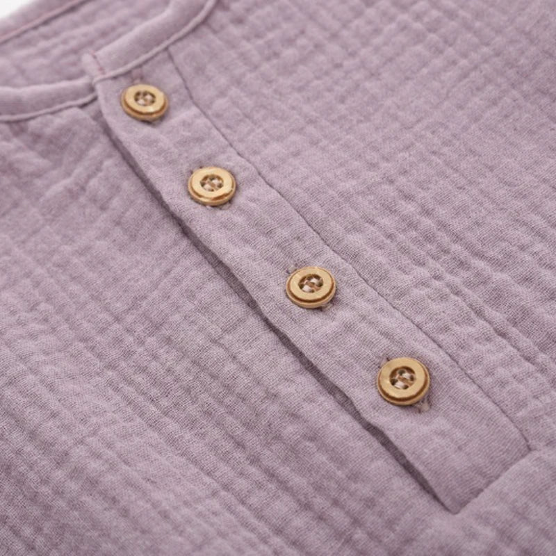 Sommer Solide Neugeborenen Baby 100% Baumwolle Leinen Bodys Junge Mädchen Ärmellose Strampler Overall Weiche Haut-freundliche Dünne Bequeme.