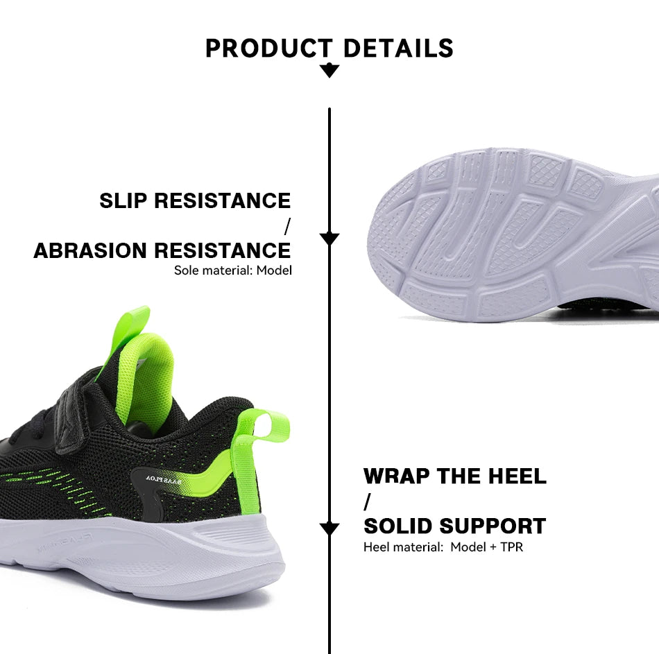 Baasploa Children Sneakers Boys Sports Shoe Tennis Casual Daily School Kids Running Shoes Walking Sneaker for Boys Free Shipping.