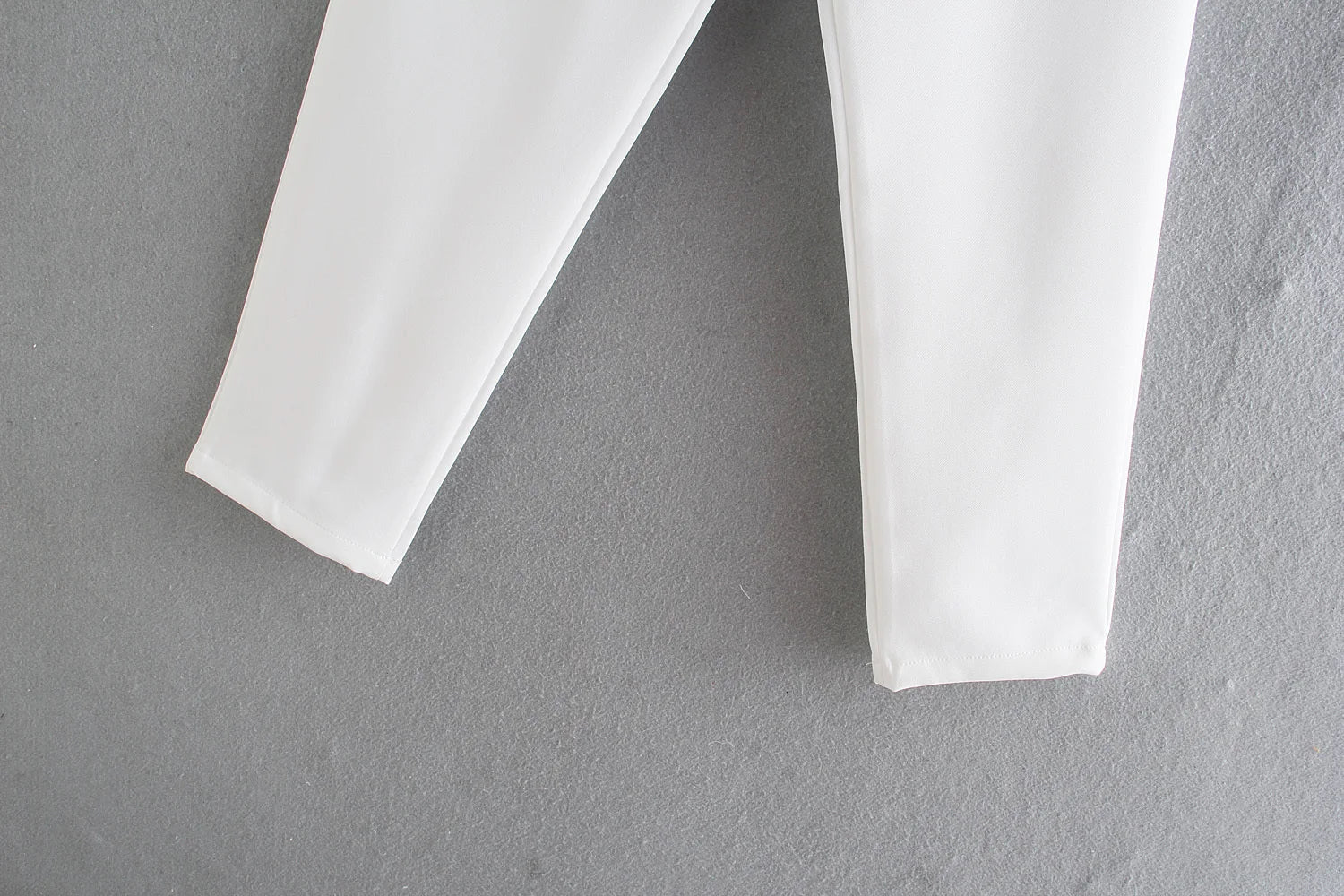 TRAFZA Frauen Elegante Feste Bleistift Hosen Hohe Taille Hose Für Frauen Casual Streetwear Frau Hosen Büro Tragen Chic Hose.