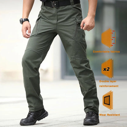 City Tactical Cargo Pants Classic Outdoor Hiking Trekking Army Tactical Joggers Pant Camouflage Military Multi Pocket Trousers.