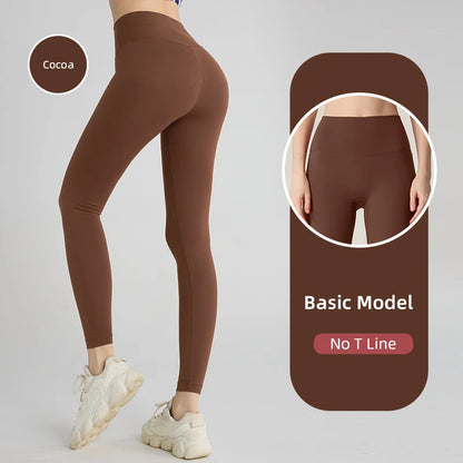 2024 Hot Sale Fitness Lenggings Female Full Length Leggings Running Pants Comfortable And Formfitting Yoga Pants Workout Legging.