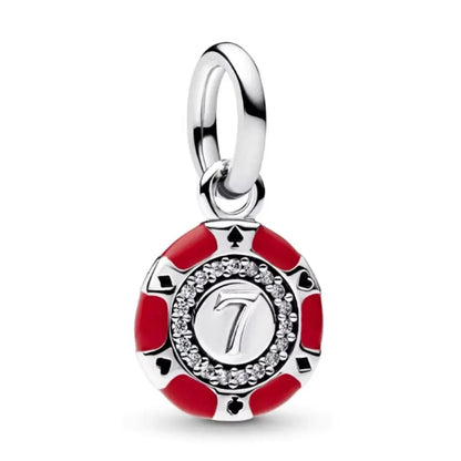 New fashion 100% S925 sterling silver Disney All-Star pendant beads, suitable for the original Pandora bracelet, women's fashion