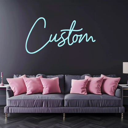 Customizable Led Name Sign Gift for Kid Custom Name Signs Teenage Gift Neon Sign for Wall Decor Bedroom Decor Personalized Gifts.
