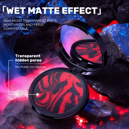 CandyBella Emerald Green Pressed Powder - Oil Control Finisher & Bronzer, Lightweight Invisible, Buildable Natural Contour, New!