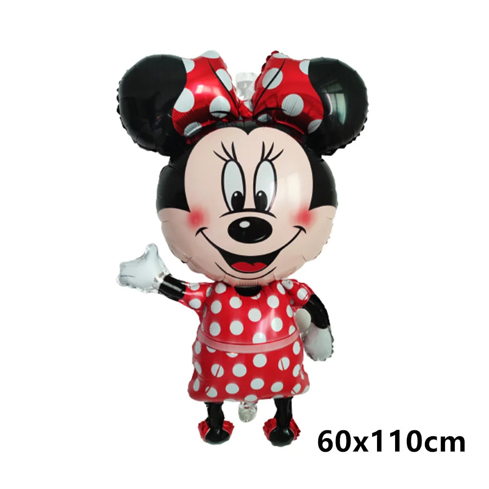 Mickey Minnie Folienballon Mickey Mouse Luftballons Minnie Geburtstag Party Dekor Kinderspielzeug Babyparty Ball Kinder Cartoon Geschenk