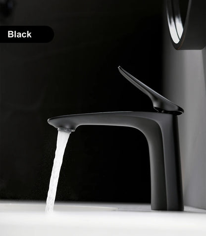 VGX Luxury Bathroom Faucets Basin Mixer Sink Faucet Gourmet Washbasin Tapware Hot Cold Water Tap Brass Chrome Black Brushed Gold