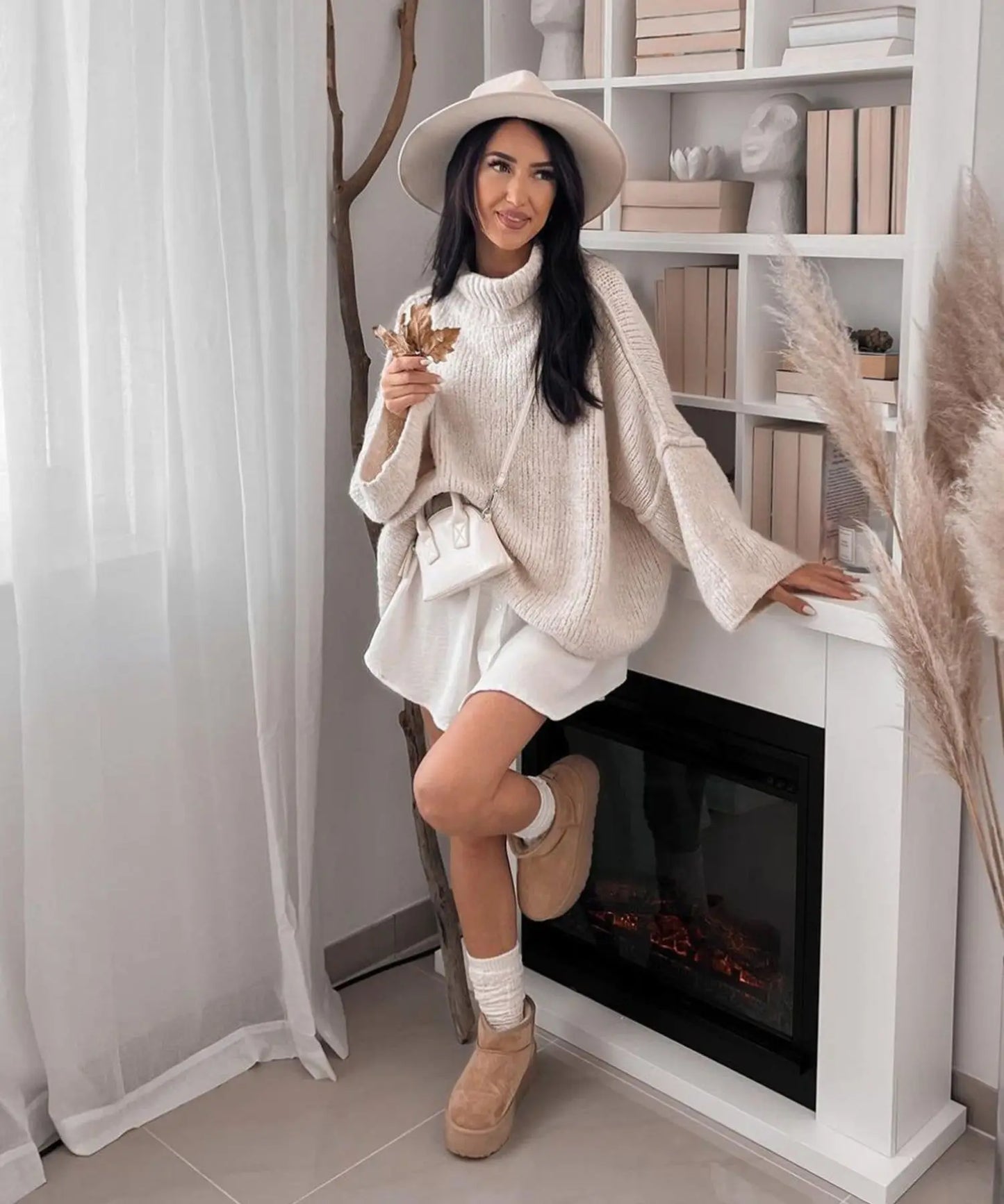 Neue Herbst/Winter frauen Pullover Einfarbig Halb-rollkragen Casual Pendler Stil Stricken Pullover Lose Pullover einfach Alle-spiel