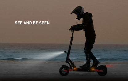 JOYOR T6 Adult Electric Scooter 600W Motor 48V18AH Battery E-Mountain Escooter 10" Off-Road Tire Foldable E-Scooter.