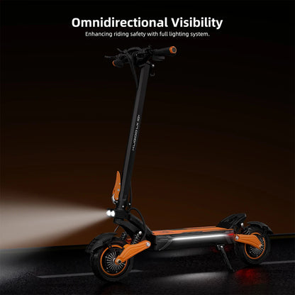 Kugoo LX10+ Electric Scooter 2*1400W Motor 60V 20.8Ah Battery 10 inch Tires 72km/h Max Speed 90km Range Hydraulic Disc Brakes.