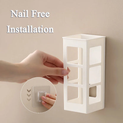 Haar werkzeug Organizer Wand bürsten halter verwenden punsch freie Hüften p/s multifunktion ale Organizer Rack morden Badezimmer regale