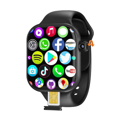 VP29 Smartwatch 5G Android 256GB Storage 4G/5G LTE Sim Card GPS WIFI 2.29 inch 490*580 Amoled Smart Watch With 8MP Rotary Camera.