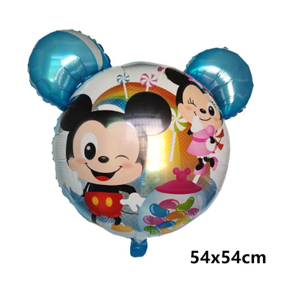 Mickey Minnie Folienballon Mickey Mouse Luftballons Minnie Geburtstag Party Dekor Kinderspielzeug Babyparty Ball Kinder Cartoon Geschenk