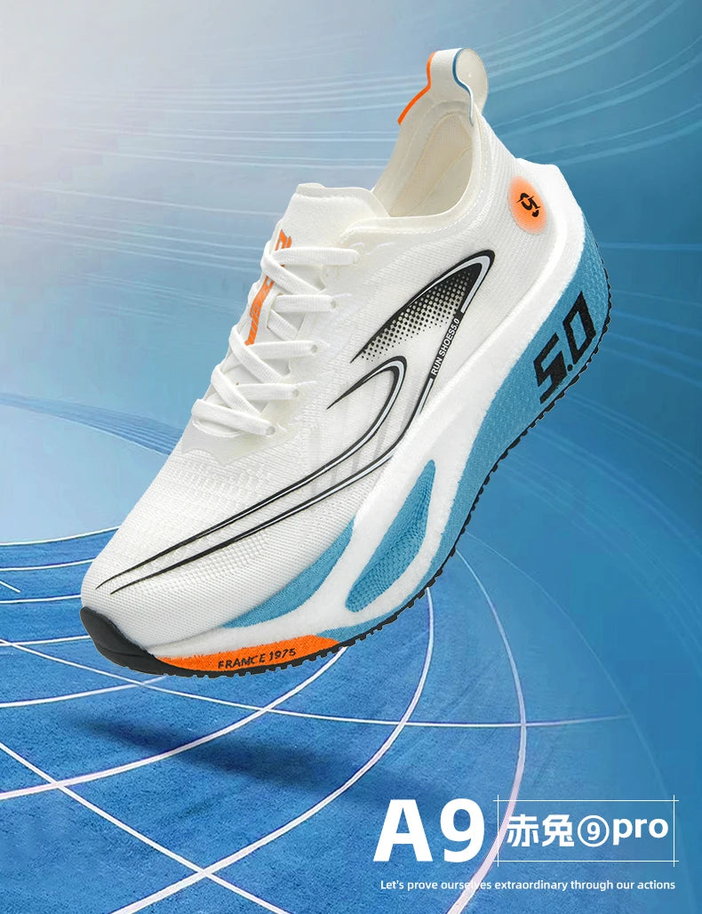 Men's Sports Shoes Cushioning Non-Slip Flat Wear Resistant Sneakers Mesh Breathable Platform Soft Running Shoes for Man.