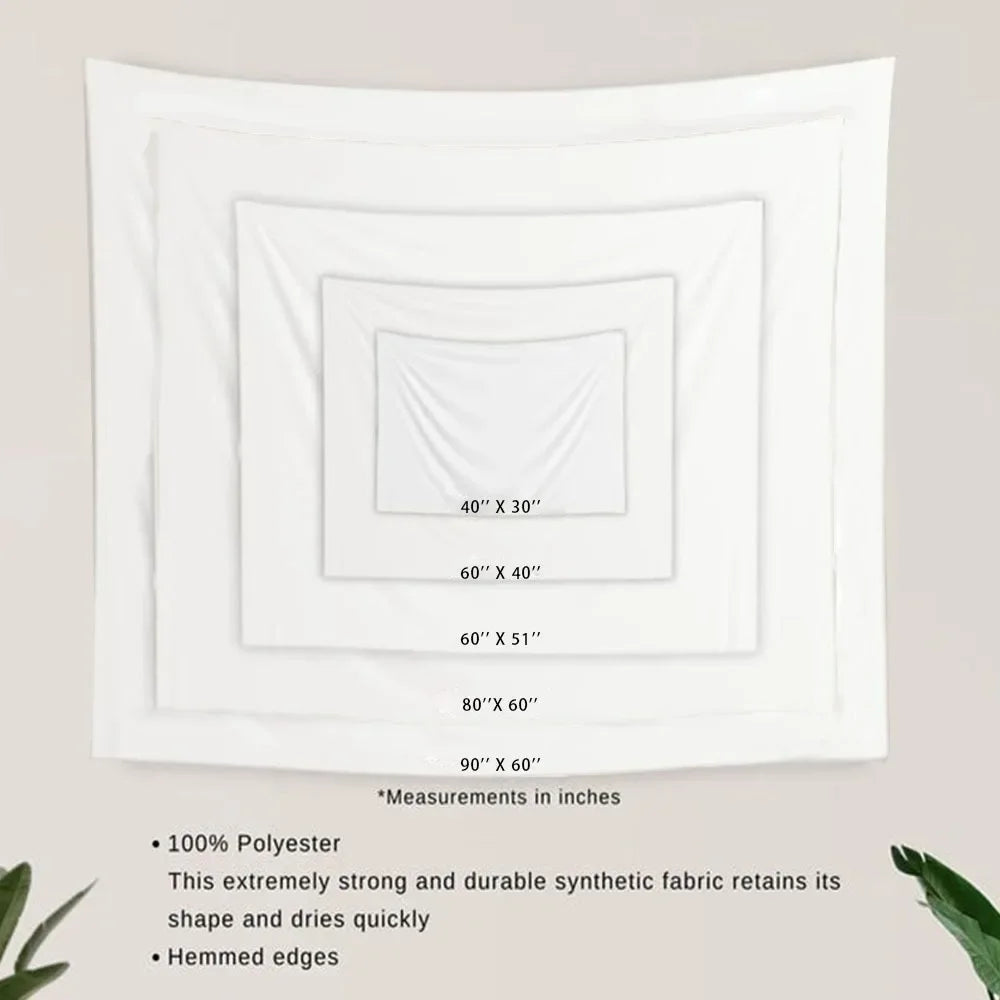 3D Effect Floral Wall Tapestry-pink Flower and Plant Design Multifunctional Room Living Room Decorative Tapestry.