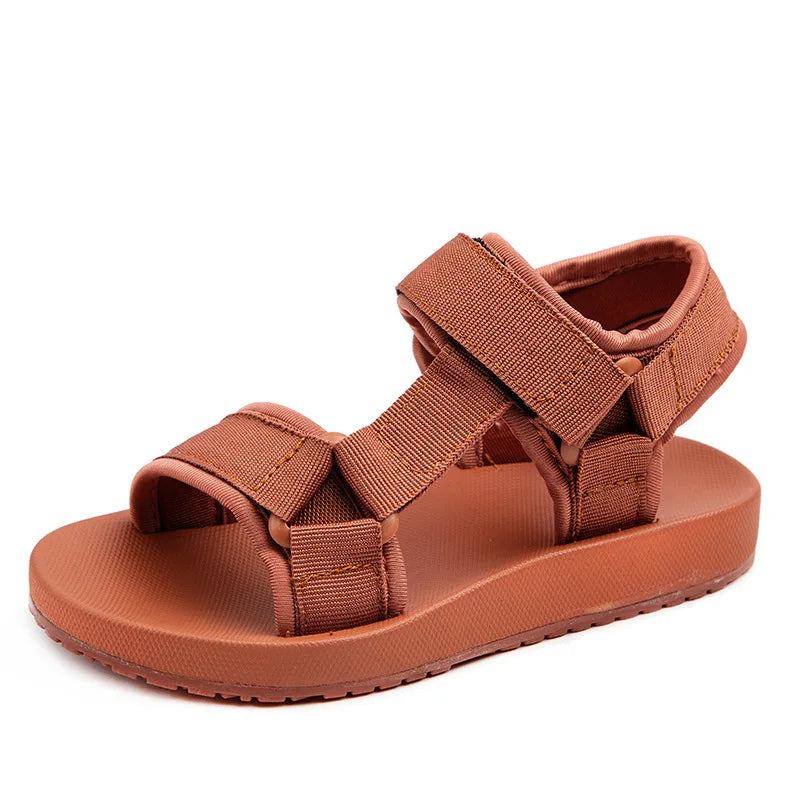 2021 Summer Boys Sandals Casual Children Kids Shoes Rubber School  Breathable Open ToeBoy Beach Sandal.