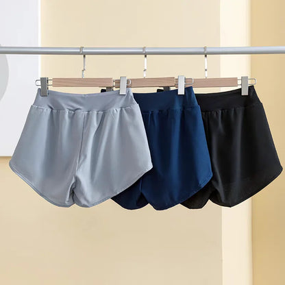 Women's High-Waist Breathable Yoga Shorts Fitness Shorts Running  Shorts Cycling Shorts Sports Shorts Summer Workout Gym Shorts.