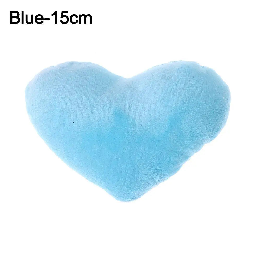 PP cotton Soft Pillow Comfortable Heart Plush Pillow Red Color Pink Color Stuffed Pillow Heart Shape Home Decorative