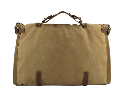 Vintage Retro militär Leinwand + Leder männer reisetaschen gepäck taschen männer wochenende Tasche Übernachtung duffle taschen tote Freizeit M314 #