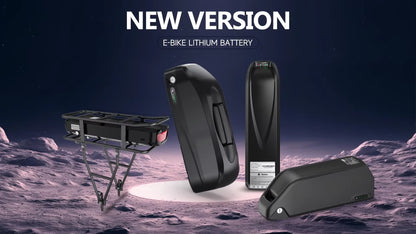 [ON SALE] Hailong Battery Electric Bicycle 21700 18650 Cells Pack 48V 36V 13Ah 52V 20Ah eBike Powerful Lithium Battery for BBS02.