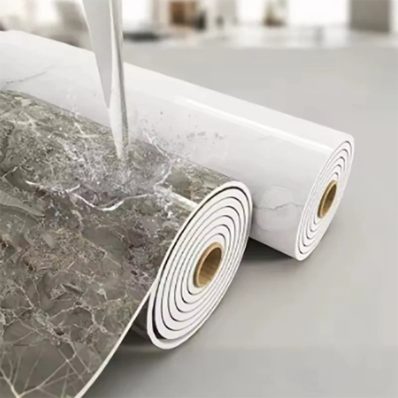 1 roll 40cm thick foam marble wallpaper waterproof and antifouling wall sticker self-adhesive wallpaper bedroom decoration