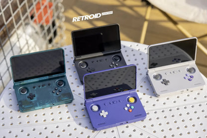 Retroid Pocket Flip 2 SD865 / D1100 Retro Handheld game Console 1080p 500Nits Foldable Gaming Console with 5.5" Screen 5000mAh.