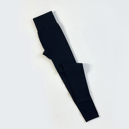 Ribbed Seamless Yoga Leggings For Gym High Waisted Push Up Sport Women Fitness Pants Workout Tummy Control Tights Female Legging