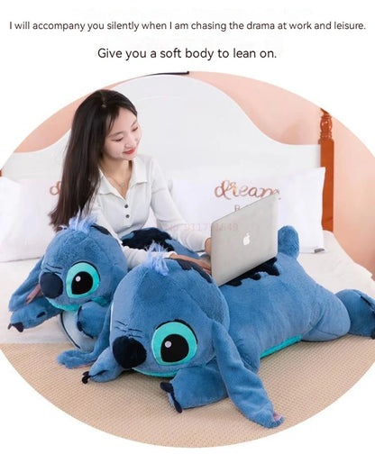 45-80cm Lilo & Stitch Disney Plush Doll Big Stuffed Animals Toys Pillow for Sleep Children Birthday Gift Valentine's Day Present