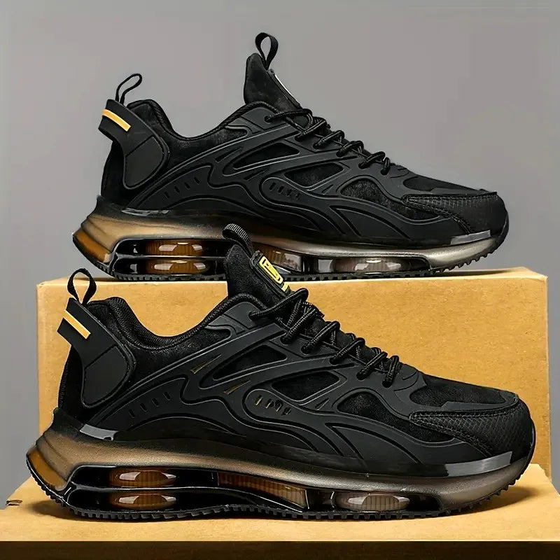 Mens Leather Sneakers Casual Walking Shoes Size 46 Male Running Outdoor Sports Lightweight Comfortable Athletic Training Jogging.