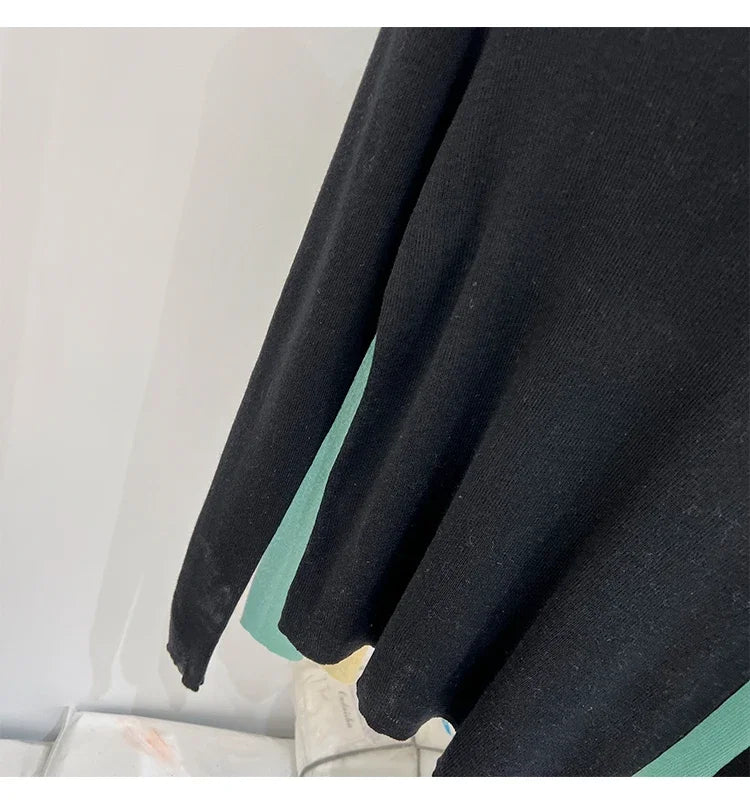 Spring  Basic O-Neck Slim T-Shirt Women Solid Multi Color All-Match Trend Casual Top Screw Knit Long Sleeve Elastic Office Lady