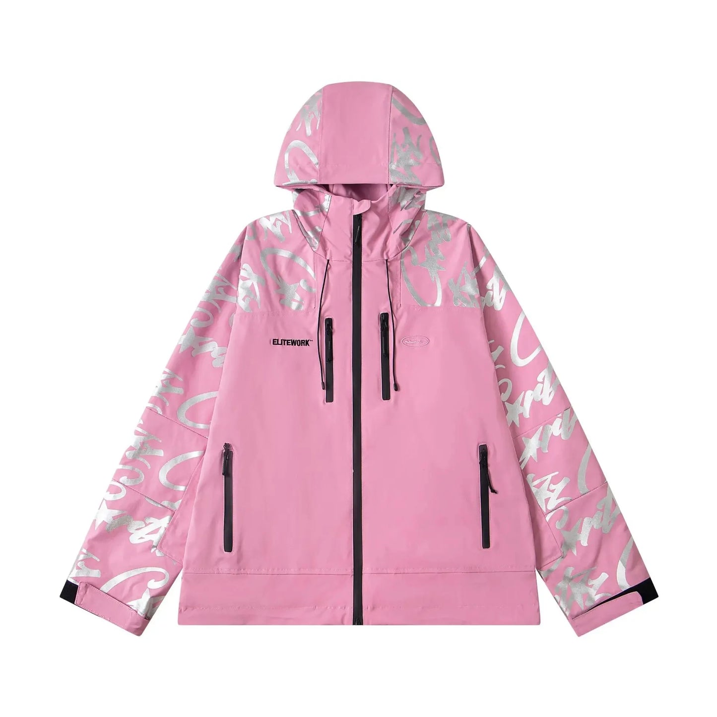 Cort winddichte, wasserdichte, reflektierende Jacke, Street-Style-Herren-Oberbekleidung, neue Ankunft, modischer Promi-geprüfter Mantel.