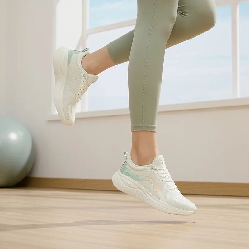 361 Degrees SoftFlow 3.0 Women's Running Sports Shoes Shock Absorption Rebound All-match Comfortable Sneakers Female 682412242.