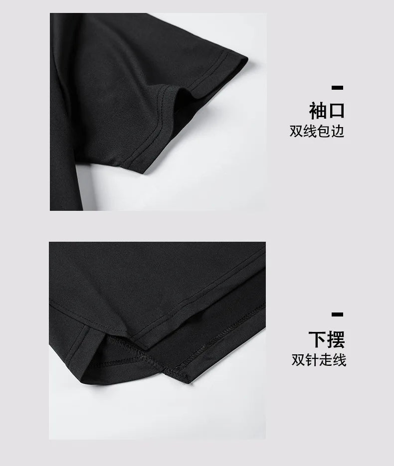 2025 Men's Summer Hoodies T-shirts Short Sleeve Solid Color Loose Hooded Drawstring Pullover Tops Basic Tees for Daily Wear Male