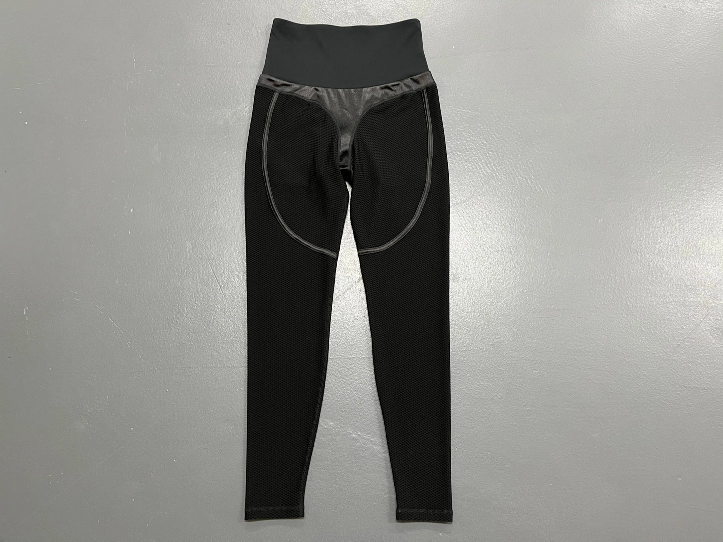 Women's Pants Gym Leggings Ultra-thin Mesh Design Yoga Sport Tights Outdoor Jogging Fitness High Waist Sweatpants.