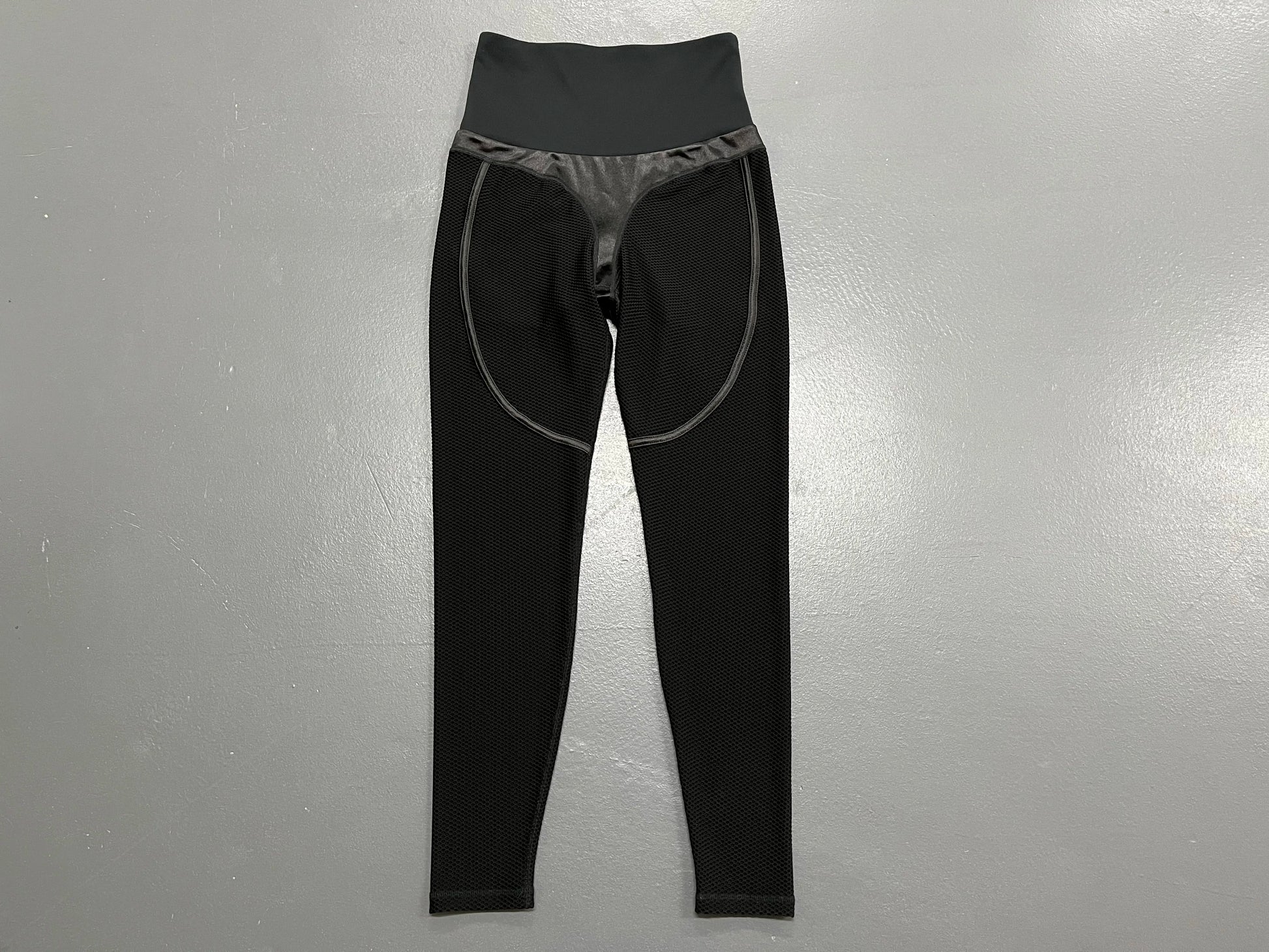 Women's Pants Gym Leggings Ultra-thin Mesh Design Yoga Sport Tights Outdoor Jogging Fitness High Waist Sweatpants.