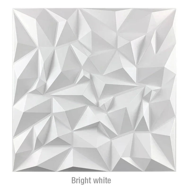 12pcs/lot 50x50cm 3D Wall Panel 3D wall stickers Relief Wall Panel Stickers Living Room Kitchen Bedroom Home Decor Party back