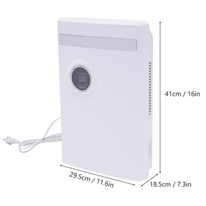 220V Dehumidifier Portable Air Dryer Machine Bedroom Bedroom Moisture Absorption Drying w/1.0-2.5 Liters Water Tank.