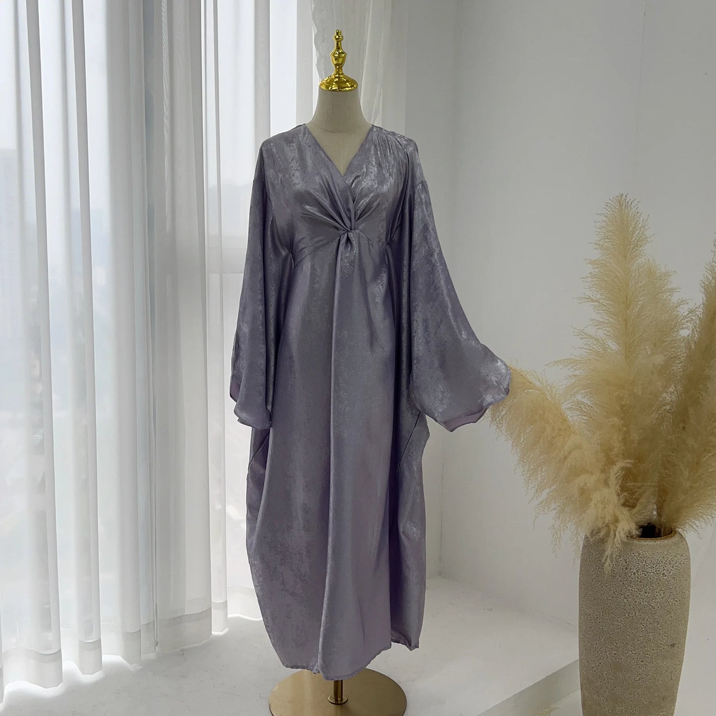 Eid Saudi Arabia Muslim Modest Dress for Women Islam Dubai Abaya Luxury Holiday Party Jalabiya Kebaya 2024 Turkey Kaftan Gown