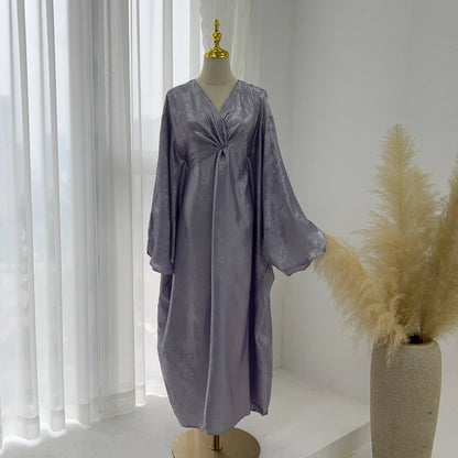 Eid Saudi Arabia Muslim Modest Dress for Women Islam Dubai Abaya Luxury Holiday Party Jalabiya Kebaya 2024 Turkey Kaftan Gown