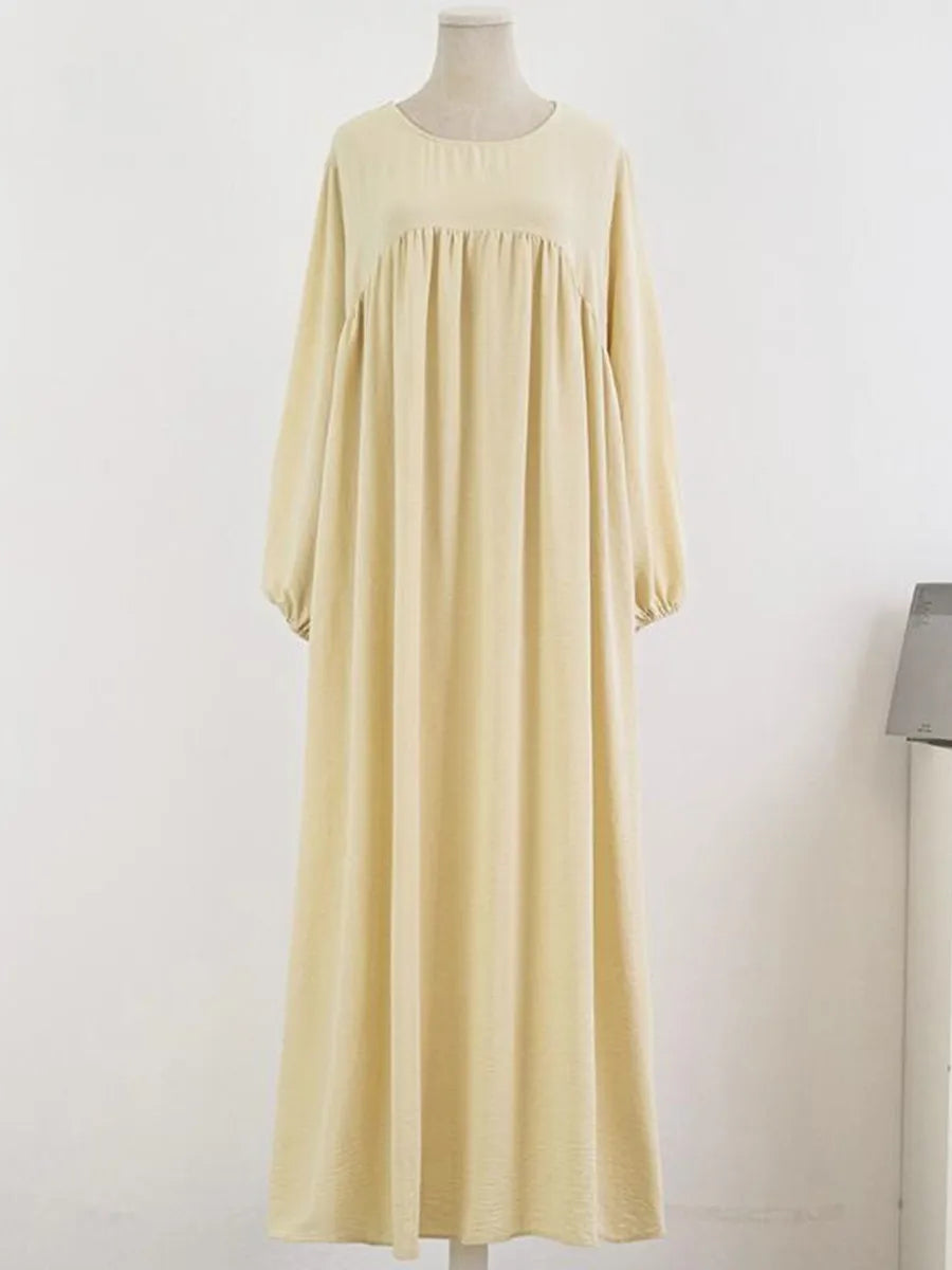 Muslim Women Dubai Abaya luxury kebaya Solid Color Long Dress Modest Ramadan Robe kaftan Femme musulmane african Islam Clothing.