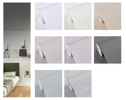 Einfarbige Schlafzimmer Tapete einfarbig PVC wasserdicht selbst klebend Vinyl Kontakt papier Kleider schrank dekorative Wanda uf kleber