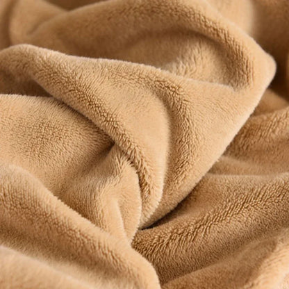 Winter Plush Elastic Fitted Sheet Couple Double Bedspread on The Bed Linen Mattress Pad Cover 90 150 180x200 Warm Deep Pocket