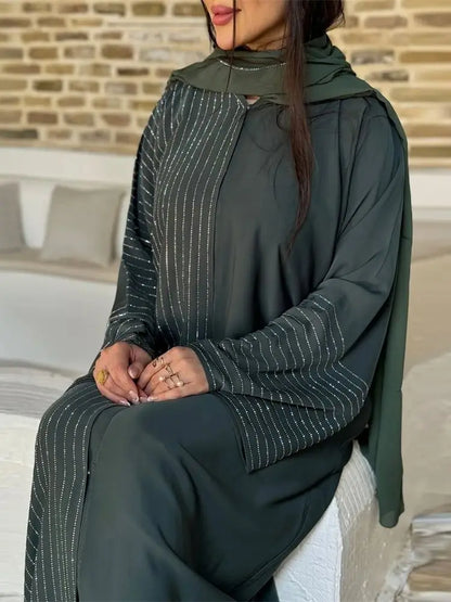 Ramadan Eid Kebaya Muslim Abaya Damen Dubai Long Dresses For Women Robe Djellaba Caftan Marocain Femme Musulmane Kaftan Vestidos.