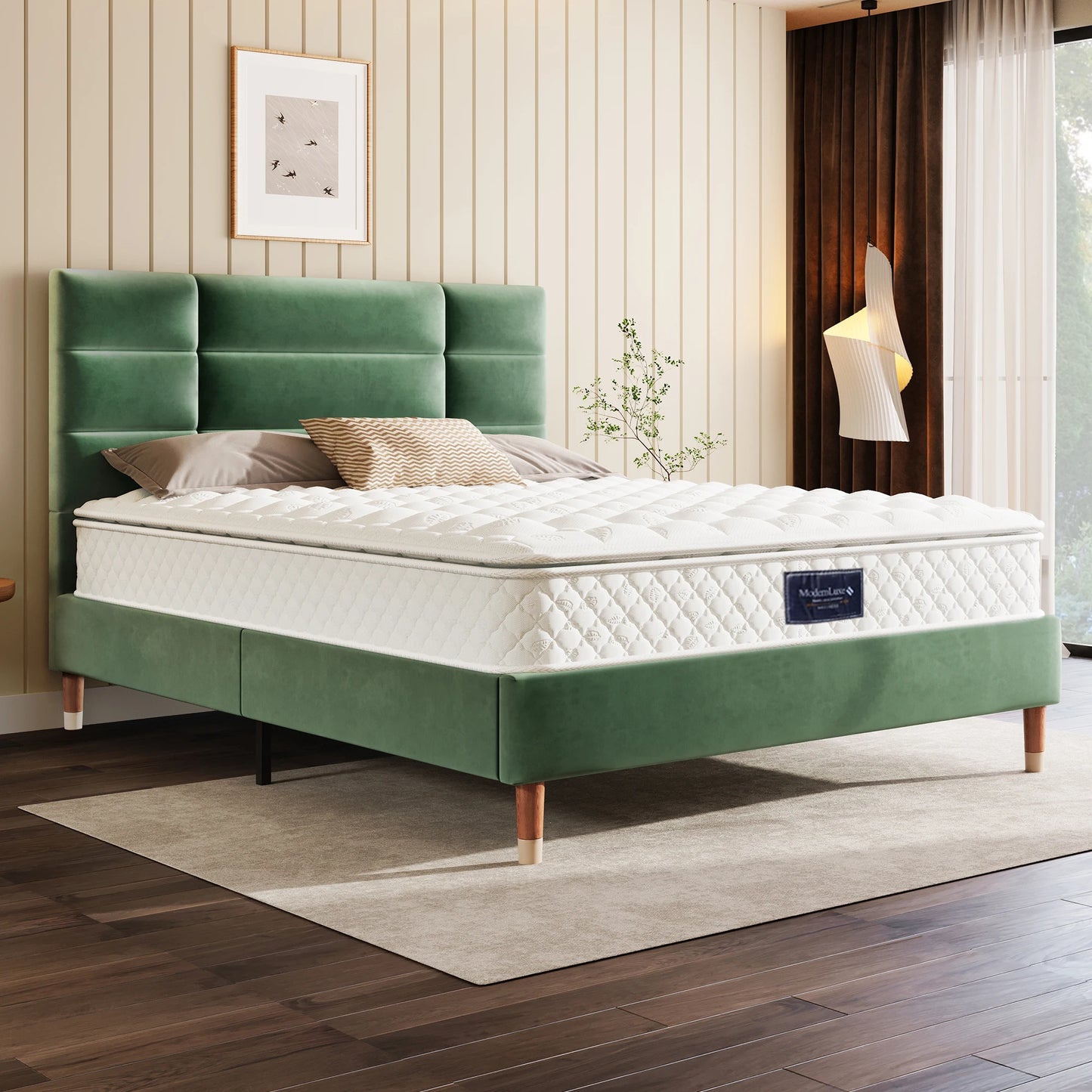 160 x 200 x 25 cm Federkernmatratze, 7-Zonen-Kaltschaummatratze mit H3-Festigkeit, Taschenfedern, Oeko-Tex-zertifiziert, Schlafkomfort