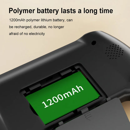 Retro Handheld Game Console 3.5inch LCD Screen 1200mAh Gaming Console Nostalgic Game Console for Kids Adults for Single Player.